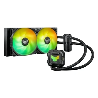 Imagen de ASUS TUF Gaming LC II 240 ARGB Sistema de refrigeración líquida (Aura Sync y dos ventiladores radiador 120 mm)