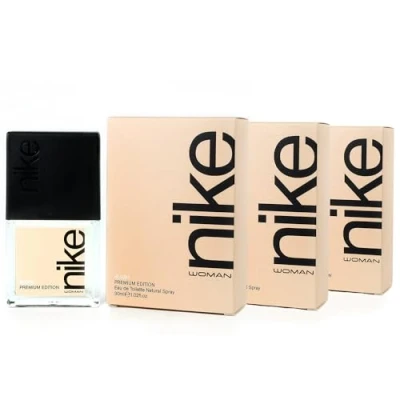 Imagen de NIKE Blush, Colonia Mujer, Pack de 3 x 30 ml, Formato Viaje en Spray, Perfume Eau Toilette Natural y Femenina, Aroma Floral Afrutado, Fragancia Fresca, Sensual Larga Duración