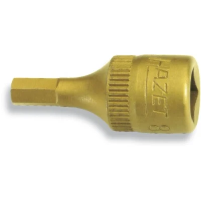 Imagen de HAZET 8501 4 Piezas insertables de llave cubo DIN7422 Acero cromo vanadio Hexágono interior