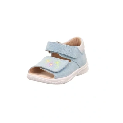 Imagen de superfit Polly, Sandalias Niñas, Azul Claro/Plata 8400, 19 EU