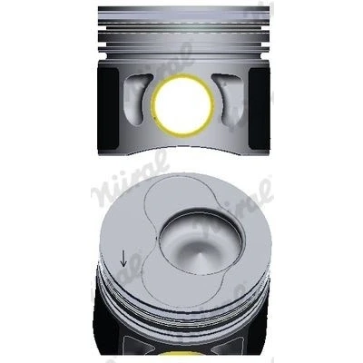 Imagen de NÜRAL 87 114900 66 Pistóns SEAT: Ibiza 3, Leon II Hatchback, I VOLKSWAGEN: Golf 5, Caddy Jetta SKODA: Fabia 1 Combi