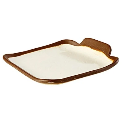 Imagen de APS Plato Crocker de melamina, color crema, 14 x 13 2,5 cm
