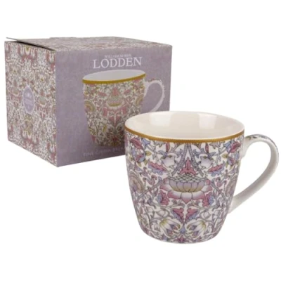 Imagen de The Leonardo Collection William Morris Lodden Design Taza de desayuno (porcelana)