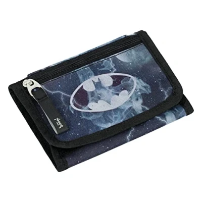 Imagen de Bolso de pecho para niños Cartera Monedero mini billetera, monedero, Batman Storm
