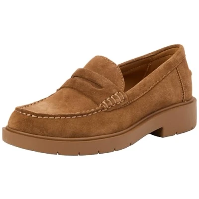 Imagen de Geox Spherica Mocasines, Mujer, Talla: 40, Mud Cuero velour