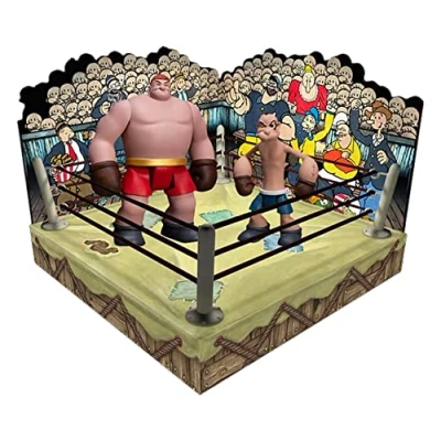 Imagen de Mezco Popeye &amp; Oxheart Figura de acción (5 Puntos, Caja plástico)