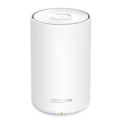 Imagen de TP Link Deco X1500 4G Wi Fi 6 Mesh Router LTE, CAT6 con Tarjeta SIM, Dual Banda AX1500, Cobertura hasta 190 m2, 3 Puertos Gigabit Ethernet, Control Parental