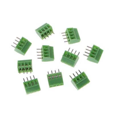 Imagen de LLLucky 10 Piezas 2Pin 10Pin Tornillo PCB Montado Bloques de terminales Conector 2.54mm Paso 4PIN