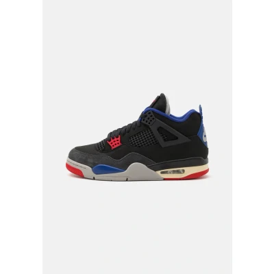 Imagen de Jordan AIR 4 Retro Zapatillas altas, Talla: 42.5, Black/fire red/deep royal blue/dark smoke grey/tech grey Zapatos
