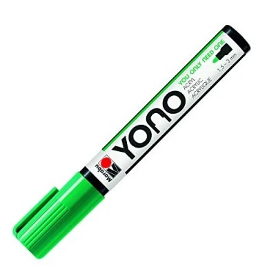 Imagen de Marabu YONO 12400103067 rotulador 067, versátil acrílico con punta redonda japonesa, resistente a la luz y al agua, para casi todas las superficies, 1,5 3 mm