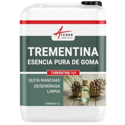 Imagen de Essencia de TREMENTINA Pura Gema: 101 1 L ARCANE INDUSTRIES