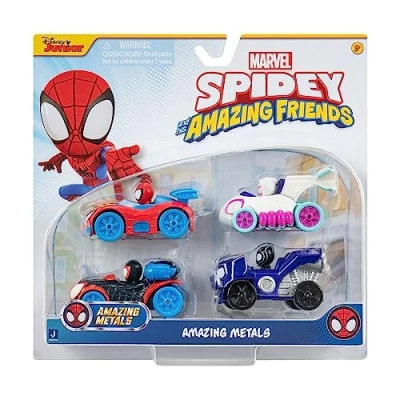 Imagen de MARVEL Style 1 Vehiculo Spidey, Multicolor, Normal (Jazwares SNF0200)