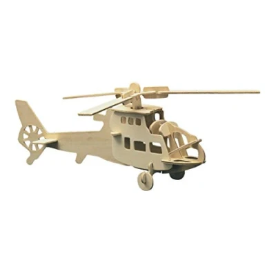 Imagen de Pebaro Diseño de Madera Helicóptero, Multicolor GmbH Donau Elektronik_M850 3