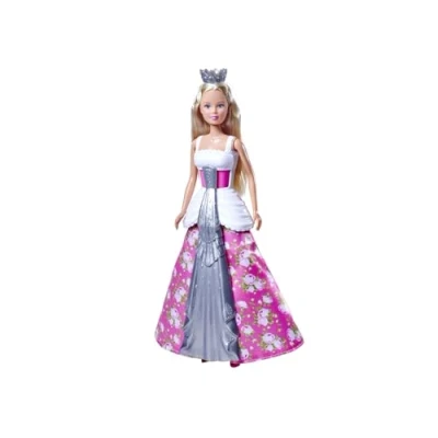 Imagen de Steffi LOVE Simba 105733655 muñeca Wedding Magic con Vestido 2 en 1, (29 cm) de Novia cambiante (Blanco y Plateado) Princesa (Rosa) para niños a Partir 3