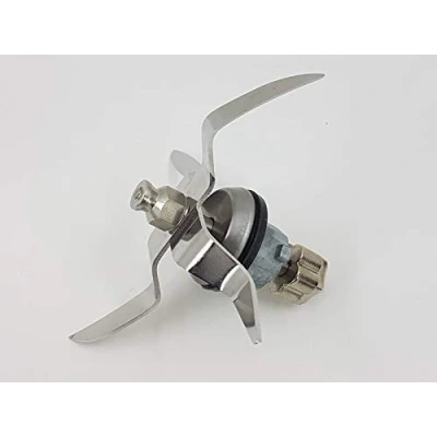 Imagen de cuchillas de acero compatibles con Robot cocina MONSIEUR CUISINE CONNECT, Silvercrest, LIDL.(Antes comprar comprobar que el piñón inferior las es adecuado para su máquina)