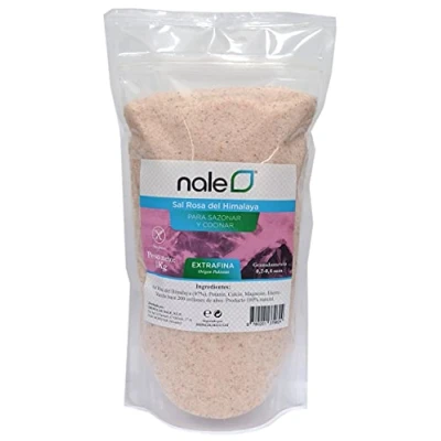 Imagen de Sal del Himalaya Rosa fina 1 Kg / 100% natural , sin refinar ni aditivos.