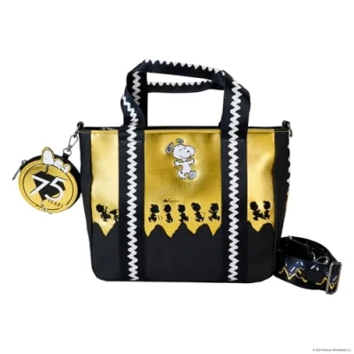 Imagen de Loungefly Wednesday Nevermore Academy Castle Cartera con Cremallera Alrededor, Multicolor