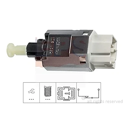 Imagen de EPS 1.810.175 Interruptor luces freno mecánico Made in Italy OE Equivalent