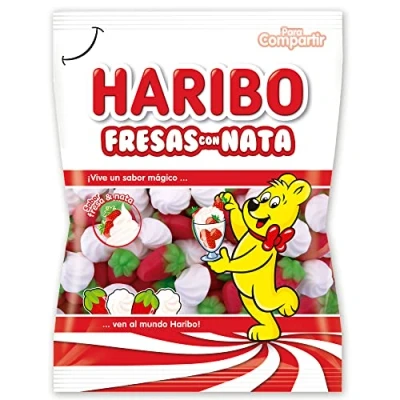 Imagen de Haribo Fresas con Nata, 1 x 150g