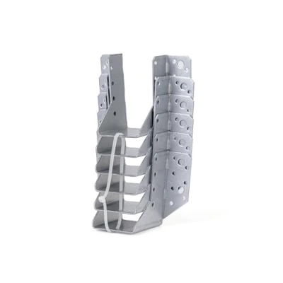 Imagen de GAH Alberts 331375 Zapata de viga tipo A sendzimir galvanizado, 60 x 100 mm / 6 piezas