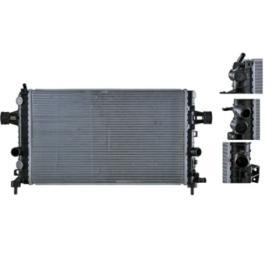 Imagen de MAHLE ORIGINAL CR 1091 000S Radiador, refrigeración del motor 600 368 16 Aletas soldadas OPEL: Zafira B, Astra H GTC, Hatchback