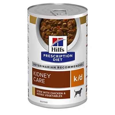 Imagen de HILL&#039;S PRESCRIPTION DIET Hills Pet Nutrition S.L. PD Can K/D Stew Pollo/Verdu 12/354G 603869 5000 g
