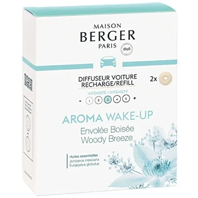 Imagen de Maison Berger Auto Parfum Navulling Aroma Wake Up Envolée Boisée
