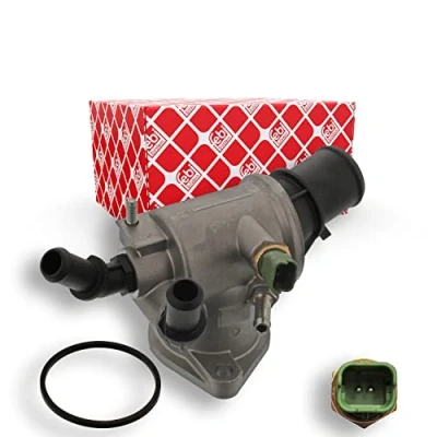 Imagen de FEBI BILSTEIN 45540 Caja del termostato Con junta conmutador de temperatura OPEL: Vectra C Berlina, Zafira B, Astra H Hatchback