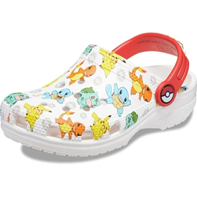Imagen de Crocs Classic Pokemon Clog T Obstrucción Unisex Niño,Blanco Multicolor,19/20 EU