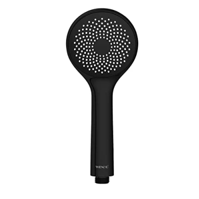Imagen de Watersaving Alcachofa de ducha, color negro mate, universal, con sistema ahorro agua