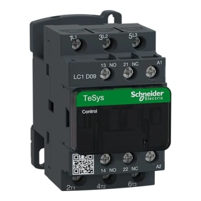 Imagen de Schneider Electric LC1D09F7 TeSys D Contactor, 3P, AC 3,
