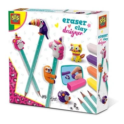 Imagen de SES Creative Eraser Clay Designer Diseñador de Gomas Borrar, Color Various (00106)