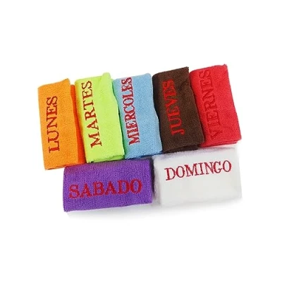 Imagen de Super Mundo Paños de Limpieza Microfibra, Bayetas Microfibras, 7 Unidades, Ideal para Limpieza, Cocina, Coche, Baño, 30 X 40 cm (Semanal Multicolor)