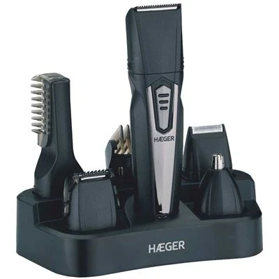 Imagen de Máquina Cortapelos 5 En 1 Haeger Trimmer Hoja Inox Desmontable