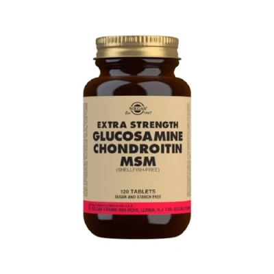 Imagen de Solgar® Glucosamina MSM Complex para contribuir a la formación de tejido conectivo y colágeno el hueso cartílagos 60 Comprimidos