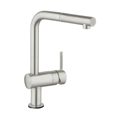 Imagen de GROHE Minta Touch Quickfix Grifo de fregadero electrónico, caño en L, acero, ref. 31360DC1