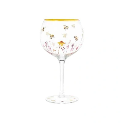 Imagen de The Leonardo Collection Gin Glass Busy Bees
