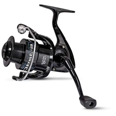 Imagen de Zebco Bestia Fd 6000 Carrete de Pesca Integral con Alta Fuerza frenado hasta 6 kg, Negro
