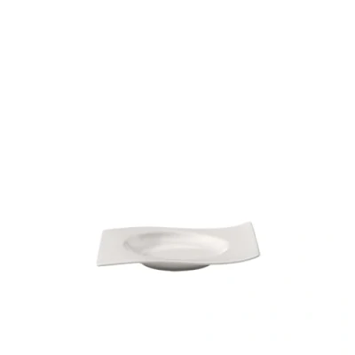 Imagen de Villeroy &amp; Boch NewWave 1025252528 Plato Hondo , Porcelana, Piattino per zuppa,Blanco, 15 cm