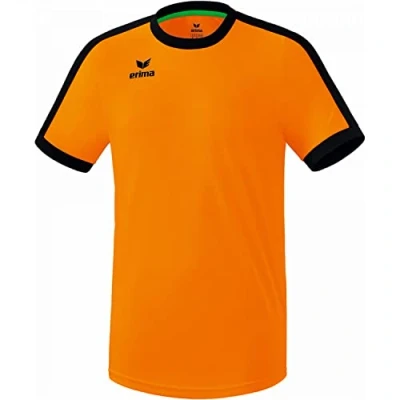 Imagen de Erima Retro Star Maglietta da Uomo, T shirt, 3132126, arancione/nero, L