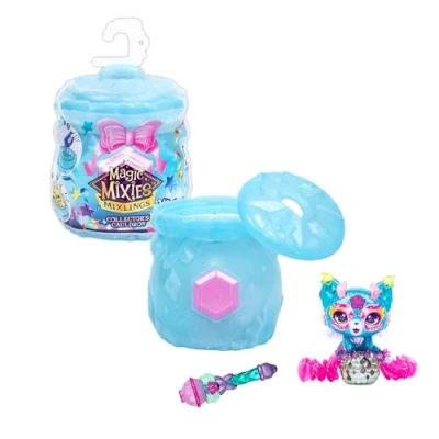 Imagen de Magic Mixies mixlings Magicus Party, Caldero mágico con muñecos, Unboxing mágico, 30 divididos en 4 Equipos para coleccionar Habilidades mágicas, Niños 3 años+, Famosa (MG014000)