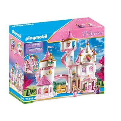 Imagen de PLAYMOBIL Princess 70447 Gran Castillo de Princesas con Pista Baile giratoria, A Partir 4 años