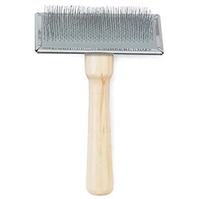 Imagen de Ancol Patrimonio Mango de Madera Suave Slicker Brush