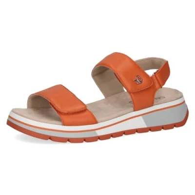 Imagen de CAPRICE Climotion Mujer 9 28705 42, Sandalias Planas, Peach Knit Com, 37 EU