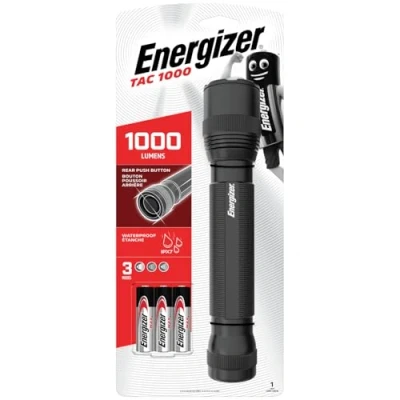 Imagen de Energizer Linterna LED Tactica, de Pilas, Resistencia al Agua, 1000 Lumenes, Pilas Incluidas