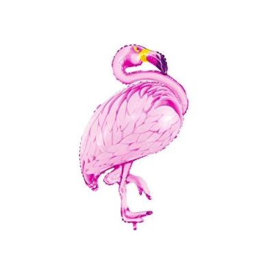 Imagen de PartyDeco Globo de Mylar en forma flamenco rosa, color FB32 081