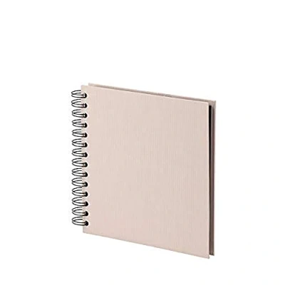 Imagen de Rössler Papier 1329452585 S.O.H.O. Álbum Wire O 180 x mm, 60 páginas negras, Polvo, 1 unidad