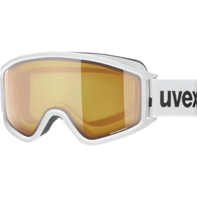 Imagen de uvex g.gl 3000 LGL, gafas de esquí unisex, antivaho, campo visual ampliado white matt/lasergold lite blue, one size