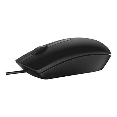 Imagen de Ratón Dell MS116, Cable, 1000 ppp, Seguimiento LED óptico, Negro