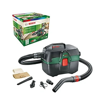 Imagen de Bosch Aspirador en seco y húmedo a batería AdvancedVac 18V 8 (sin batería, Sistema de 18 voltios, Juego Accesorios Incluido, Embalaje Caja) Amazon Edition